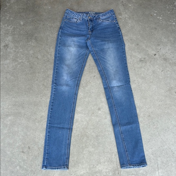 ALLOY Blue Skinny Jeans Modern Fit - Picture 1 of 4
